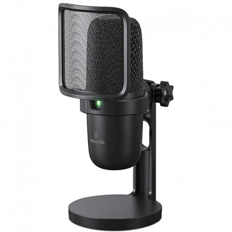 Мікрофон REAL-EL MC-700 Black (EL124300006)