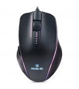 Мышь REAL-EL RM-747 Black (EL123200028)