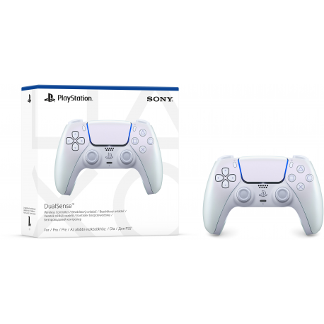 Беспроводной геймпад DualSense Wireless Controller Chrome Pearl (PS5)