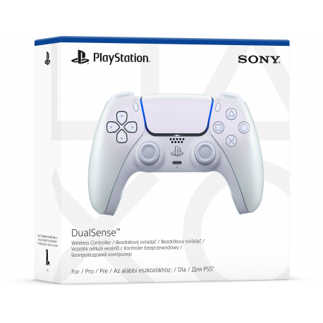 Беспроводной геймпад DualSense Wireless Controller Chrome Pearl (PS5)