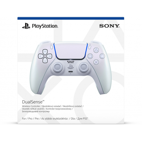 Беспроводной геймпад DualSense Wireless Controller Chrome Pearl (PS5)