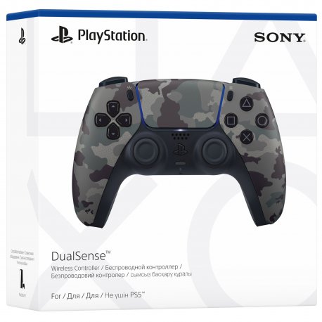 Беспроводной геймпад DualSense Wireless Controller Grey Cammo (PS5)