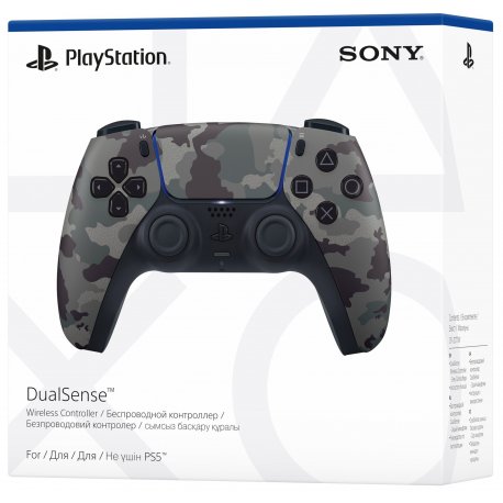 Беспроводной геймпад DualSense Wireless Controller Grey Cammo (PS5)