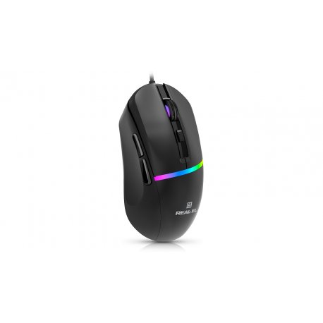 Мышь REAL-EL RM-530 Black (EL123200053)