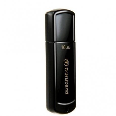 Флеш накопитель USB Transcend JetFlash 350 16GB Black (TS16GJF350)