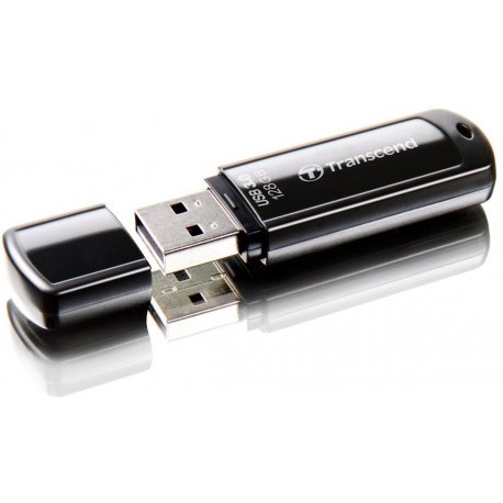 Флеш накопитель USB Transcend JetFlash 700 128GB Black (TS128GJF700)