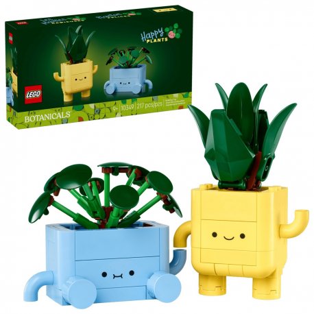 Конструктор LEGO Botanicals Счастливые растения (10349)