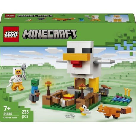 Конструктор LEGO Minecraft Куриная ферма (21585)