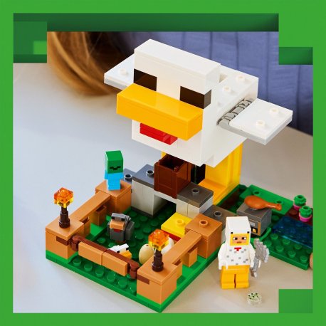 Конструктор LEGO Minecraft Куряча ферма (21585)