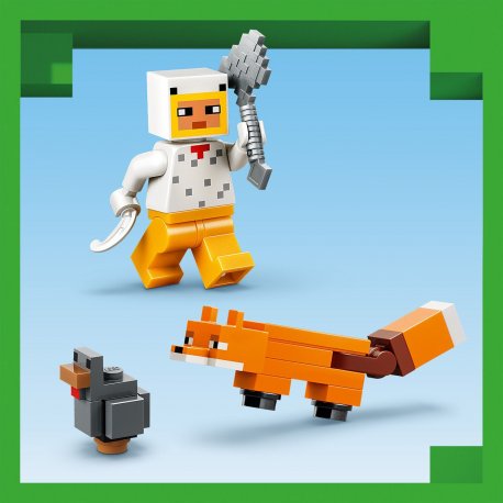 Конструктор LEGO Minecraft Куряча ферма (21585)