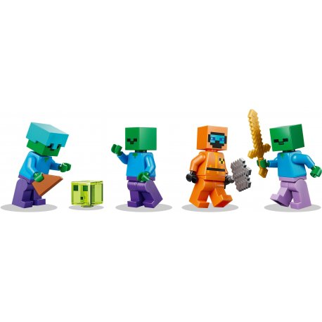 Конструктор LEGO Minecraft Подземелье зомби (21587)
