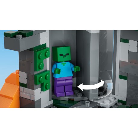Конструктор LEGO Minecraft Подземелье зомби (21587)