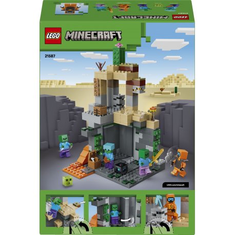 Конструктор LEGO Minecraft Подземелье зомби (21587)