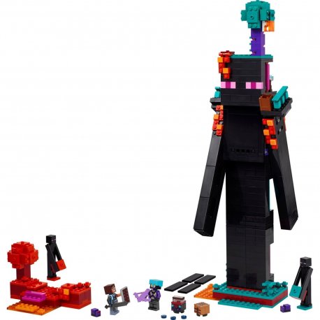 Конструктор LEGO Minecraft Башня Эндермена (21279)