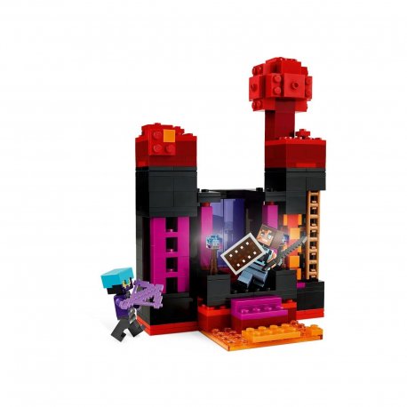 Конструктор LEGO Minecraft Башня Эндермена (21279)