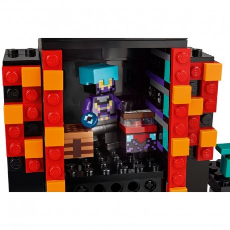 Конструктор LEGO Minecraft Башня Эндермена (21279)