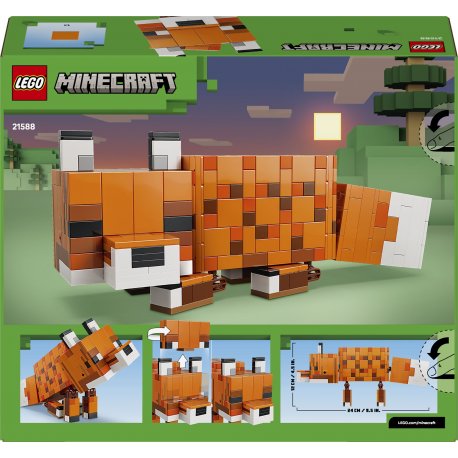 Конструктор LEGO Minecraft Лисиця (21588)
