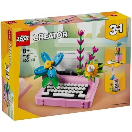 Конструктор LEGO Creator Печатная машинка с цветами (31169)