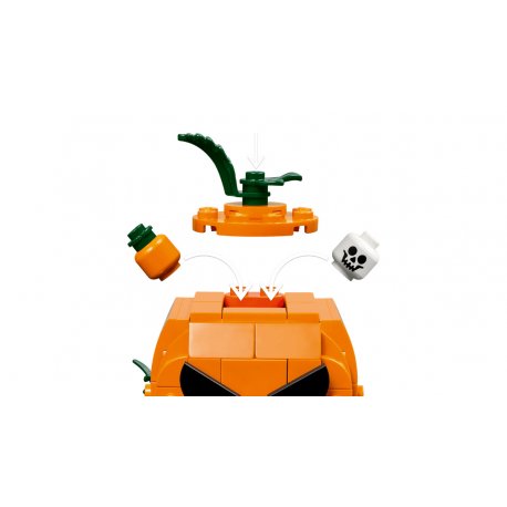 Конструктор LEGO Iconic Пикап Джека-Фонаря (40822)