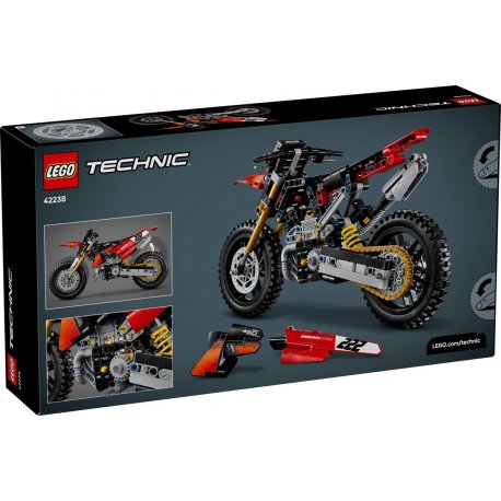 Конструктор LEGO Technic Мотоцикл Ducati Desmo450 MX Factory (42238)