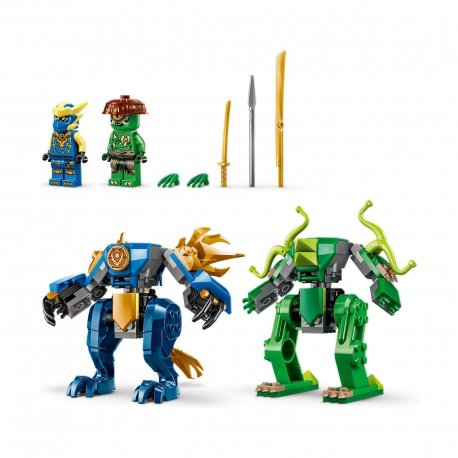 Конструктор LEGO Ninjago Битва робота дракона Джея (71853)