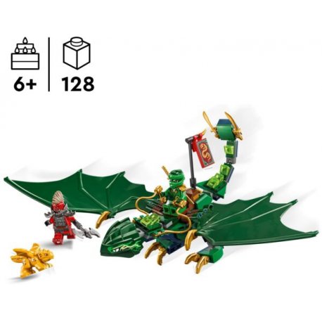 Конструктор LEGO Ninjago Зеленый лесной дракон Ллойда (71829)