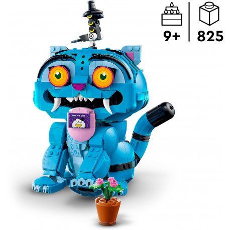 Конструктор LEGO KPop Demon Hunters Тигр Дерпі та пташка Сассі (72537)