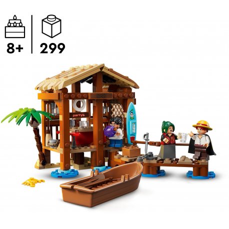 Конструктор LEGO ONE PIECE Домик в поселке Ветряков (75636-)