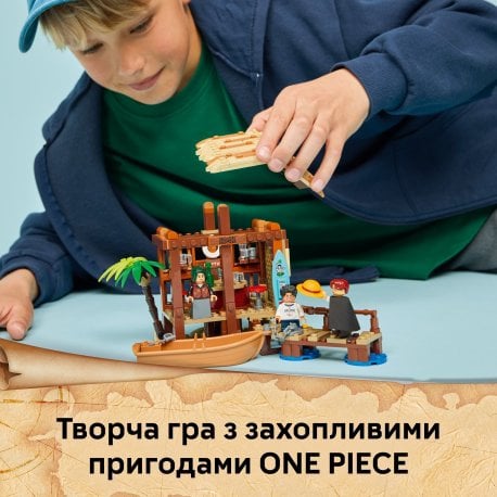Конструктор LEGO ONE PIECE Домик в поселке Ветряков (75636-)