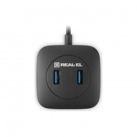 USB-хаб REAL-EL CQ-407 (EL123110011)