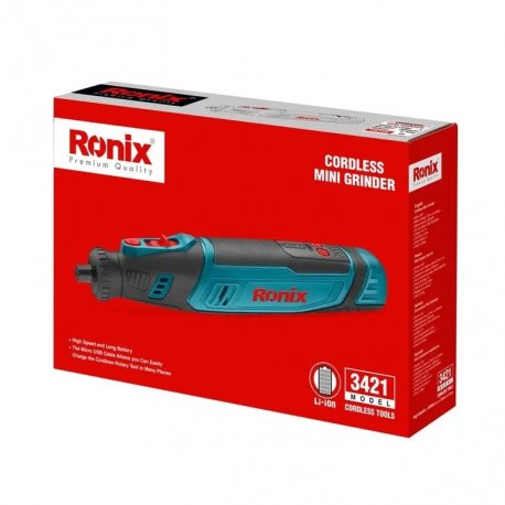 Шлифовальная мини-машина аккумуляторная, гравер Ronix набор (3421)