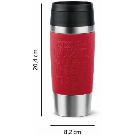 Термочашка Tefal Travel Mug Classic Red (N2020410)