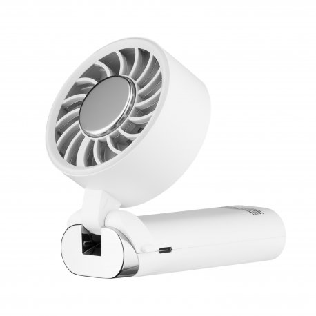Вентилятор ручний портативний Ardesto OneBreeze White (FN-HM96W)