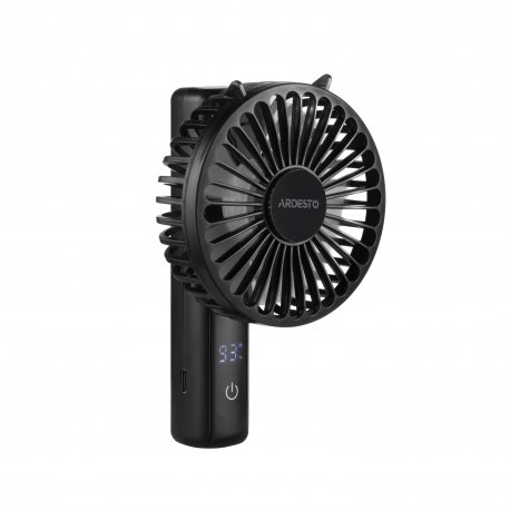 Вентилятор ручний портативний Ardesto Black (FN-HS-2000)