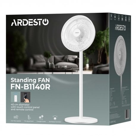 Вентилятор Ardesto White (FN-B1140R)