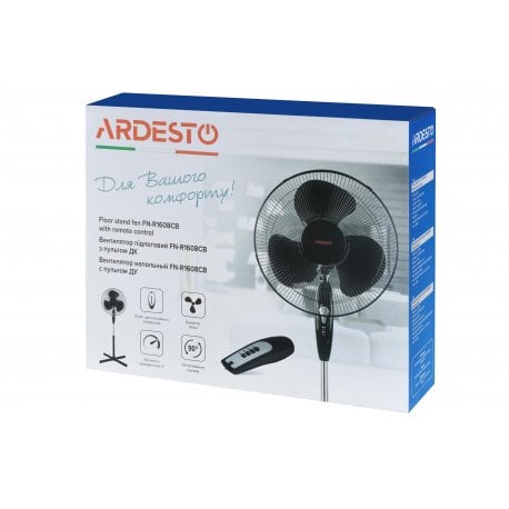 Вентилятор Ardesto Black (FN-R1608CB)