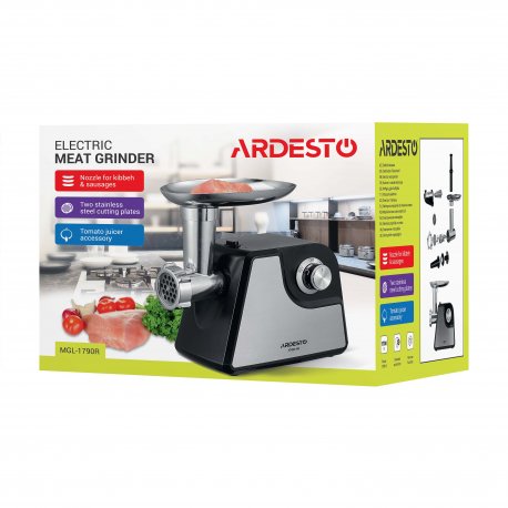 Мясорубка Ardesto Black/ Silver (MGL-1790R)