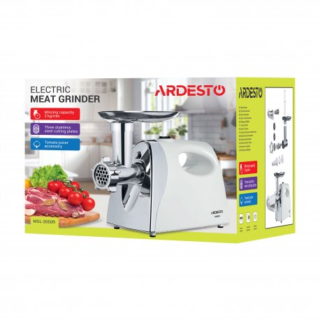 Мясорубка Ardesto White/ Silver (MGL-2050R)