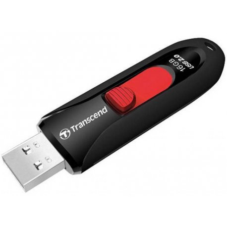 Флеш накопитель USB Transcend JetFlash 590 16GB Black (TS16GJF590K)