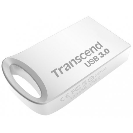 Флеш накопичувач USB Transcend JetFlash 710 128GB Silver Plating (TS128GJF710S)