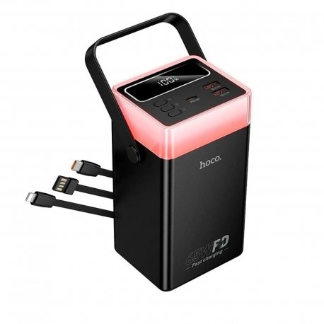 Портативна батарея Hoco DB103A 65W 60000mAh Black