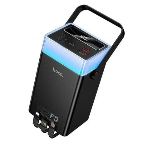 Портативна батарея Hoco DB103A 65W 60000mAh Black