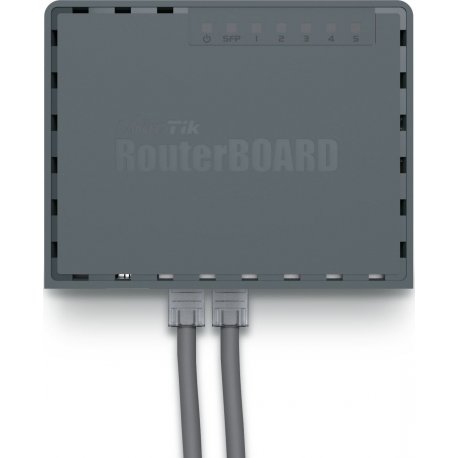 Маршрутизатор Mikrotik hEX S Black (RB760IGS)