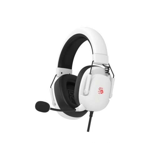 Игровые наушники с микрофоном Bloody 7.1 RGB White (G585 White)