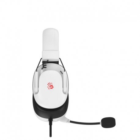 Игровые наушники с микрофоном Bloody 7.1 RGB White (G585 White)