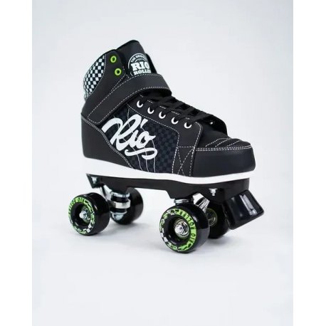 Роликові ковзани Rio Roller Lumina розмір 38 Navy-Green (RIO240-NG)