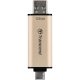 Флеш накопитель USB Transcend JetFlash 930 128GB Gold-Black USB 3.2/Type-C (TS128GJF930C)