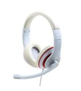 Наушники Gembird 3.5 Jack 1x4-pin White/Red (MHS-03-WTRD)