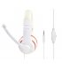 Наушники Gembird 3.5 Jack 1x4-pin White/Red (MHS-03-WTRD)