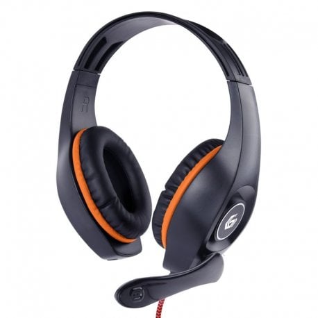 Навушники Gembird Black/Orange (GHS-05-O)